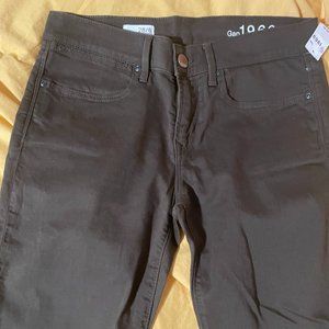 Gap 1969 Olive Green Legging Jean